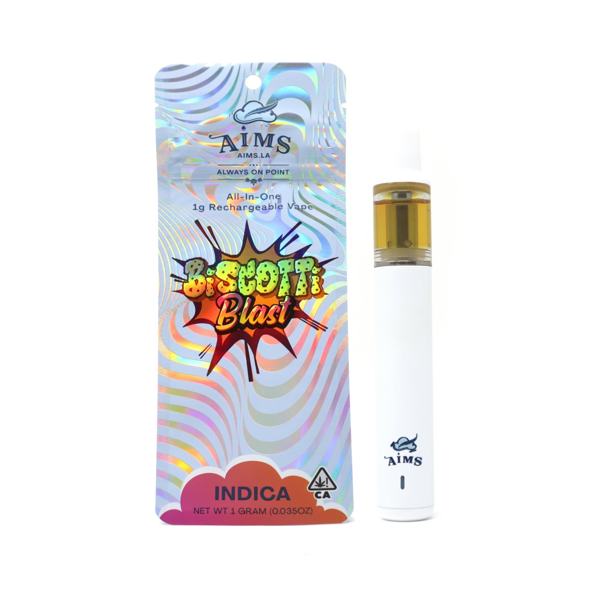 Aims Horticulture - AIMS - Biscotti Blast Disposable Vape 1g - 1