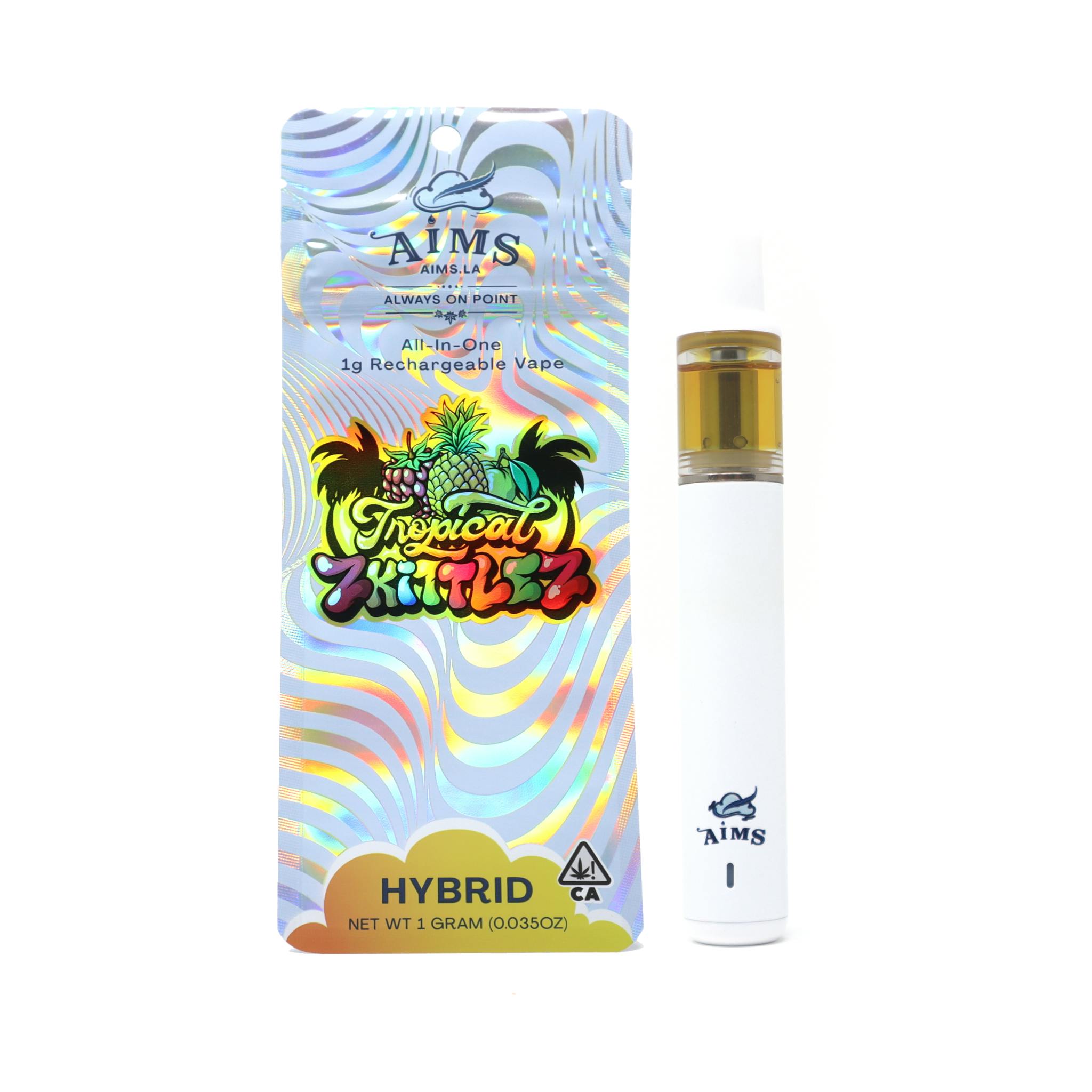 Aims Horticulture - AIMS - Tropical Zkittlez Disposable Vape 1g - 1