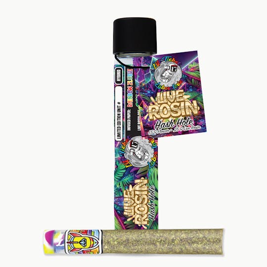 Lift Tickets - Rainbow Zlushi x Ghost OG x Zkittlez - 1.75g Live Rosin Infused PreRoll - 1