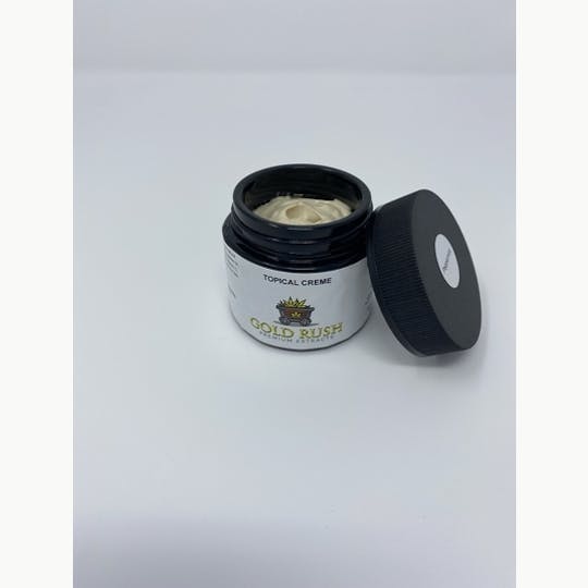 Gold Rush Premium Extracts - 1000mg Topical Cream - Peppermint - 1