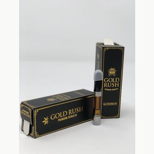 Gold Rush Premium Extracts - Ice Cream Cake: 1.2g Full Spectrum - Cartridge - 1