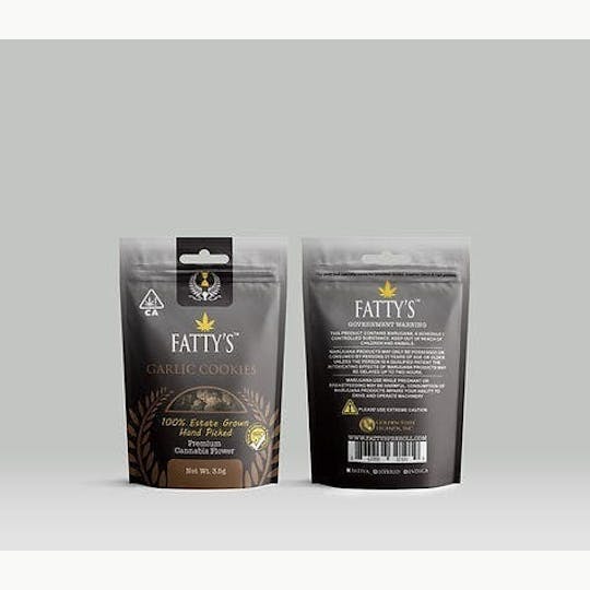 Fatty's - Garlic Cookies - 3.5g Fatty's Flower - 1