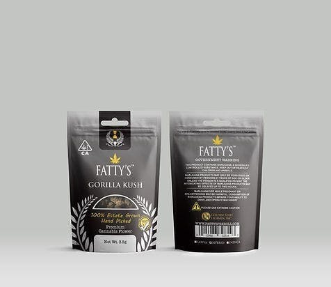 Fatty's - Gorilla Kush - 3.5g Fatty's Flower - 1
