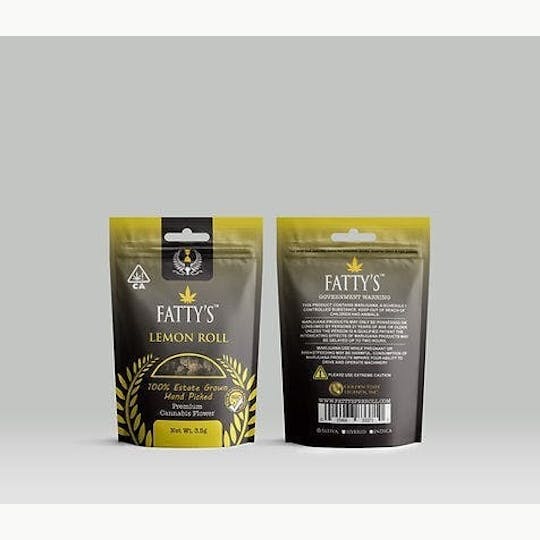 Fatty's - Lemon Roll - 3.5g Fatty's Flower - 1