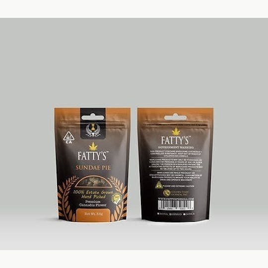 Fatty's - Sundae Pie - 3.5g Fatty's Flower - 1