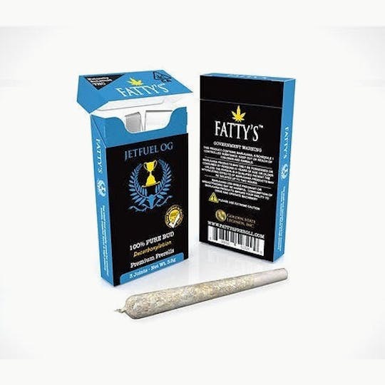 Fatty's - Jetfuel OG - Fatty's Pre-Rolls 3pk (3g total) - 1