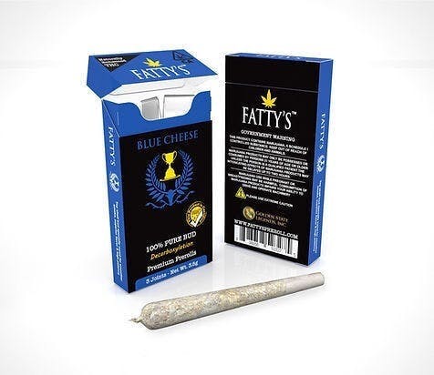 Fatty's - Blue Cheese - Fatty's Pre-Rolls 3pk (3g total) - 1