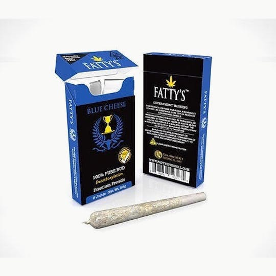 Fatty's - Blue Cheese - Fatty's Pre-Rolls 3pk (3g total) - 1