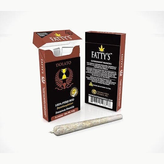 Fatty's - Dolato - Fatty's Pre-Rolls 3pk (3g total) - 1