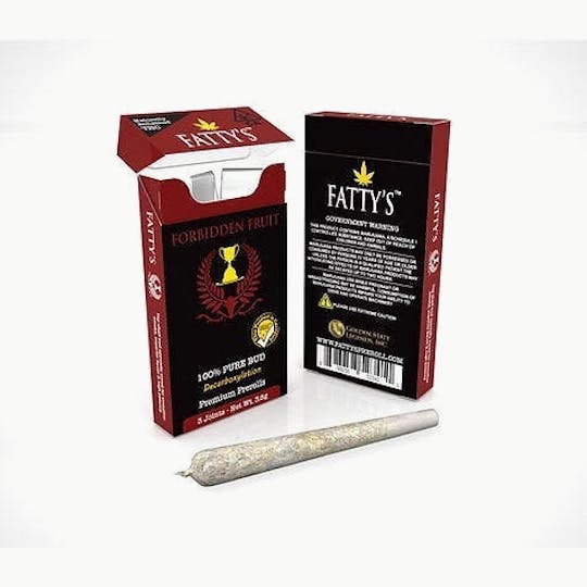 Fatty's - Forbidden Fruit - Fatty's Pre-Rolls 3pk (3g total) - 1