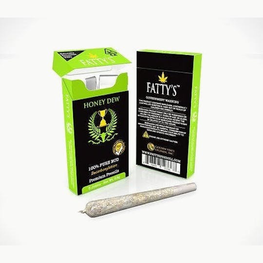 Fatty's - Honeydew - Fatty's Pre-Rolls 3pk (3g total) - 1