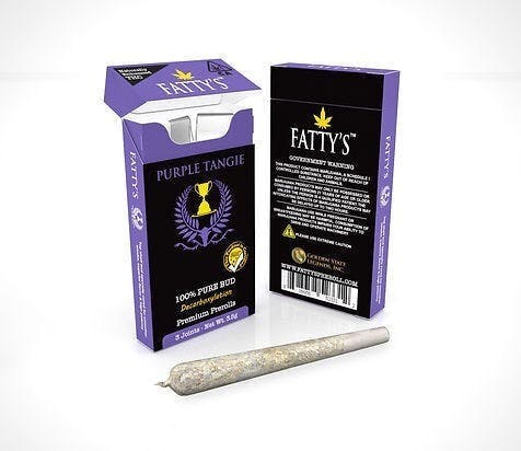 Fatty's - Purple Tangie - Fatty's Pre-Rolls 3pk (3g total) - 1