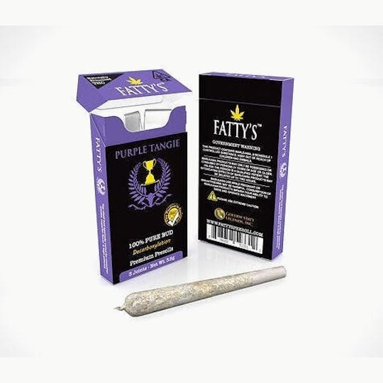 Fatty's - Purple Tangie - Fatty's Pre-Rolls 3pk (3g total) - 1