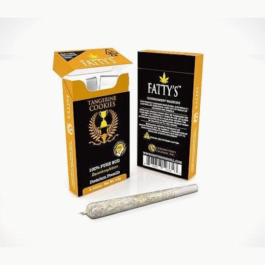 Fatty's - Tangerine Cookies - Fatty's Pre-Rolls 3pk (3g total) - 1