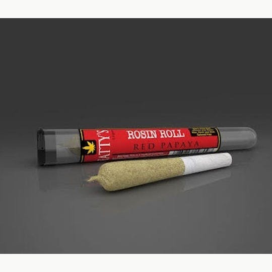 Fatty's - Red Papaya - 1g Rosin Roll - 1
