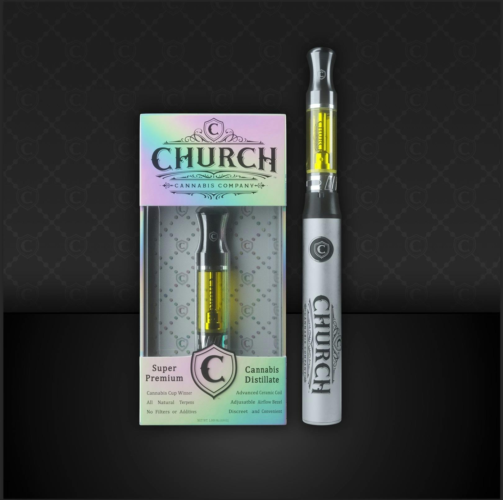 Church Cannabis Company - Rainbow Belts 1g 510 Vape Cartridge - 1