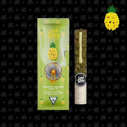 Seed Junky - Pineapple Fruz Hash Hole 1.5G Pre-roll - 1