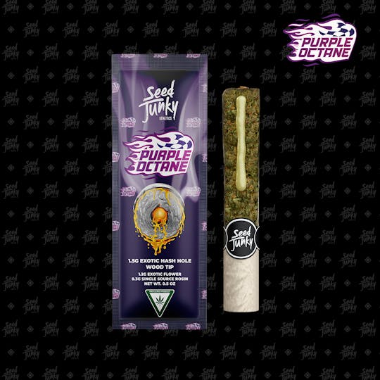 Seed Junky - Purple Octane Hash Hole 1.5G Pre-roll - 1