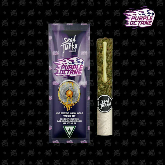 Seed Junky - Purple Octane | Infused Joint | 1.5g - 1