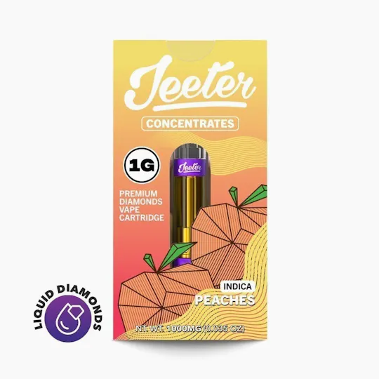 Jeeter - Jeeter | Peaches | Premium Diamonds Cartridge | 1g - 1