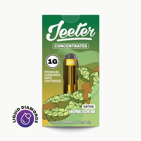 Jeeter - Jeeter Concentrates Diamonds Vape Cartridge - Honeydew - 1