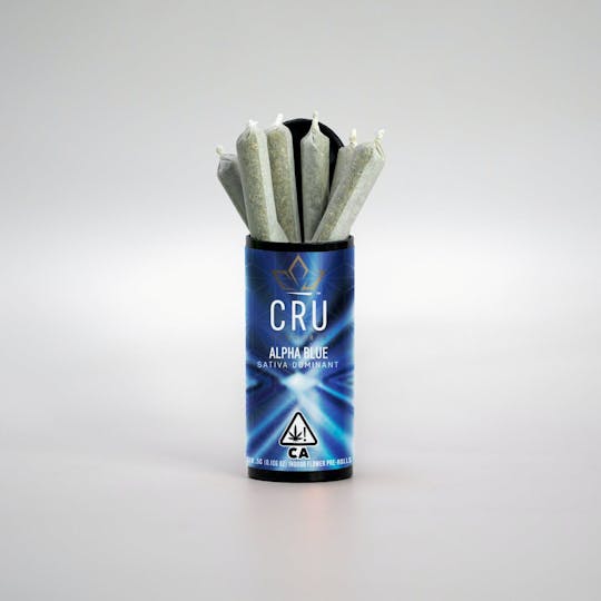 CRU Cannabis - Alpha Blue (0.5G Pre-Roll 6 pack) - 1