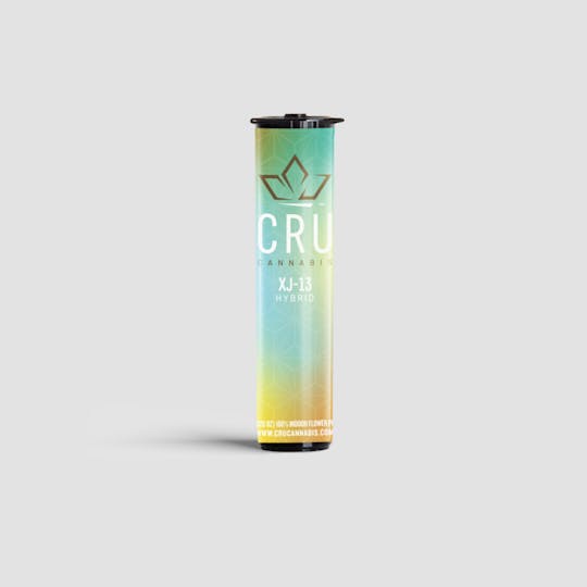 CRU Cannabis - XJ-13 (0.75G Pre-Roll) - 1