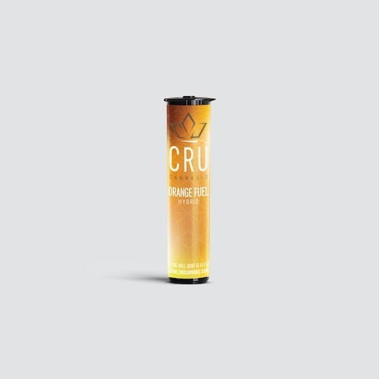 CRU Cannabis - Orange Fuel (0.75G Pre-Roll) - 1