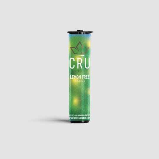 CRU Cannabis - Lemon Tree (0.75G Pre-Roll) - 1