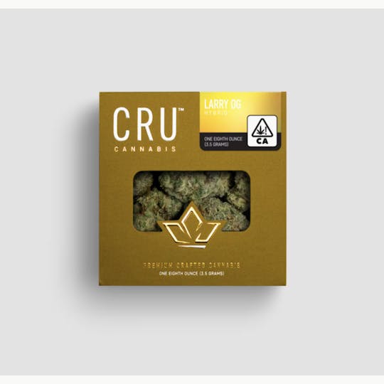 CRU Cannabis - Larry OG (3.5 Grams) - 1