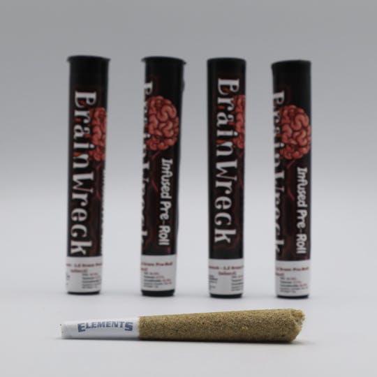 Pharmicated - PhD Infused 1g Pre-Roll - Brainwreck - 1