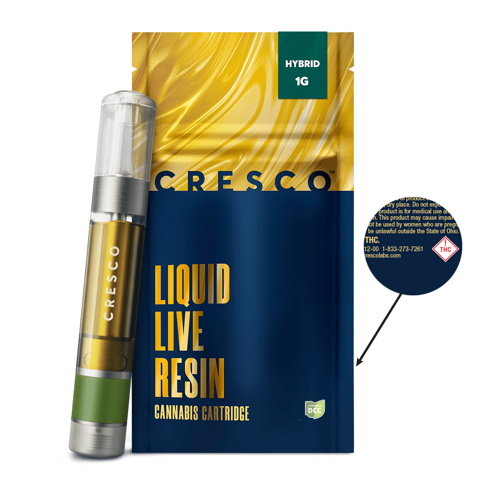 Cresco - Hybrid | Live Resin Cartridge | 0.84g - 1