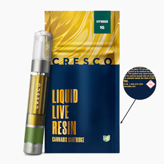 Cresco - Hybrid | Live Resin Cartridge | 0.84g - 1