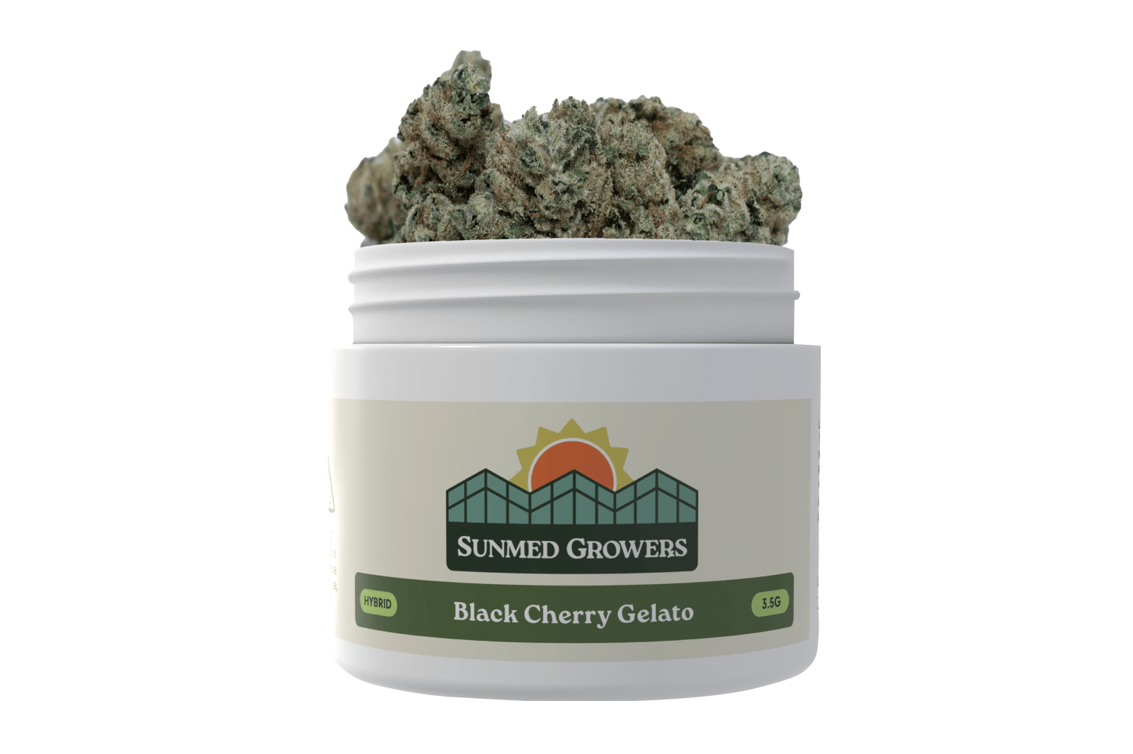 SunMed Growers - Black Cherry Gelato Flower (3.5g) - 1