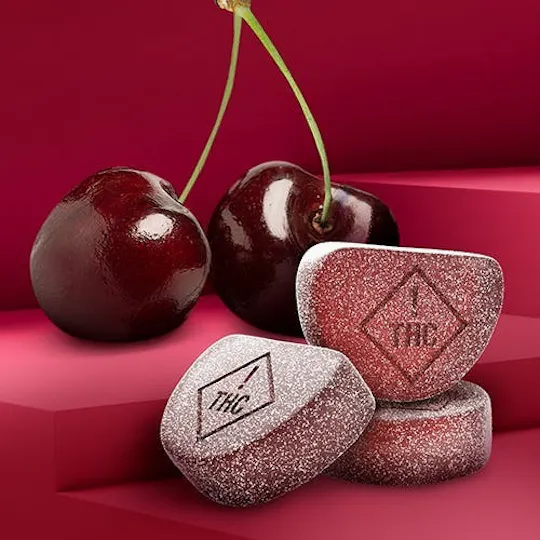 Good News - Good News | Black Cherry Troches | 1:2 CBN:THC 50mg:100mg | 10ct | 10mg/ea - 1