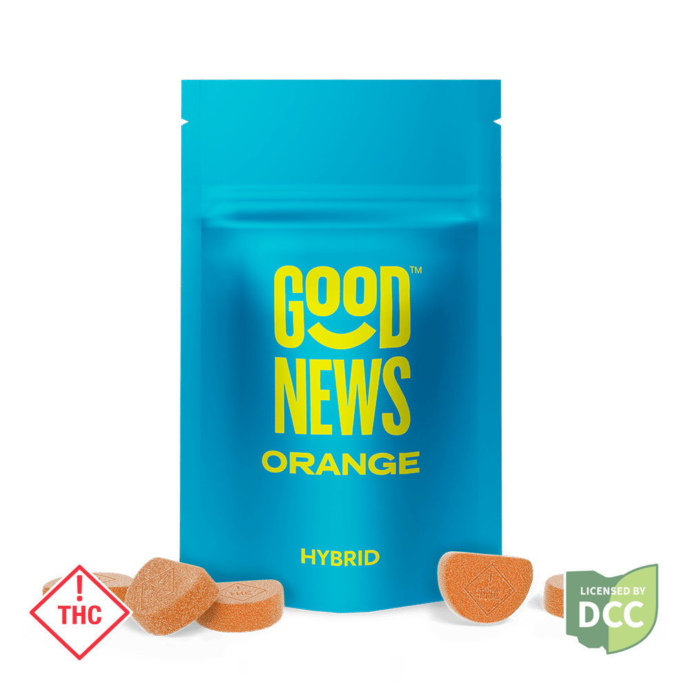 Good News - Good News | Orange Gummies | 110mg | 10ct | 10mg/ea - 1
