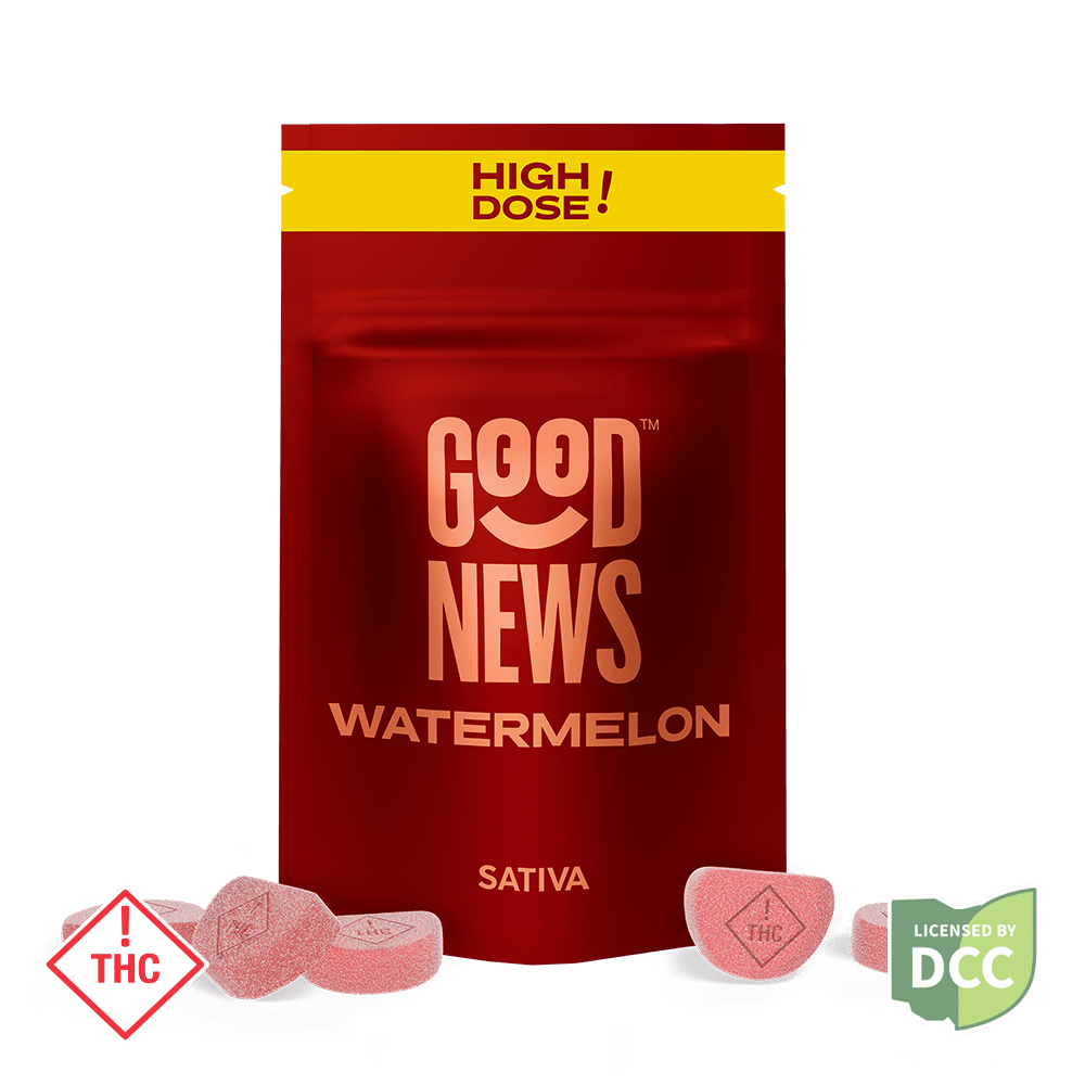 Good News - Good News | Watermelon Gummies | 110mg | 10ct | 11mg/ea - 1