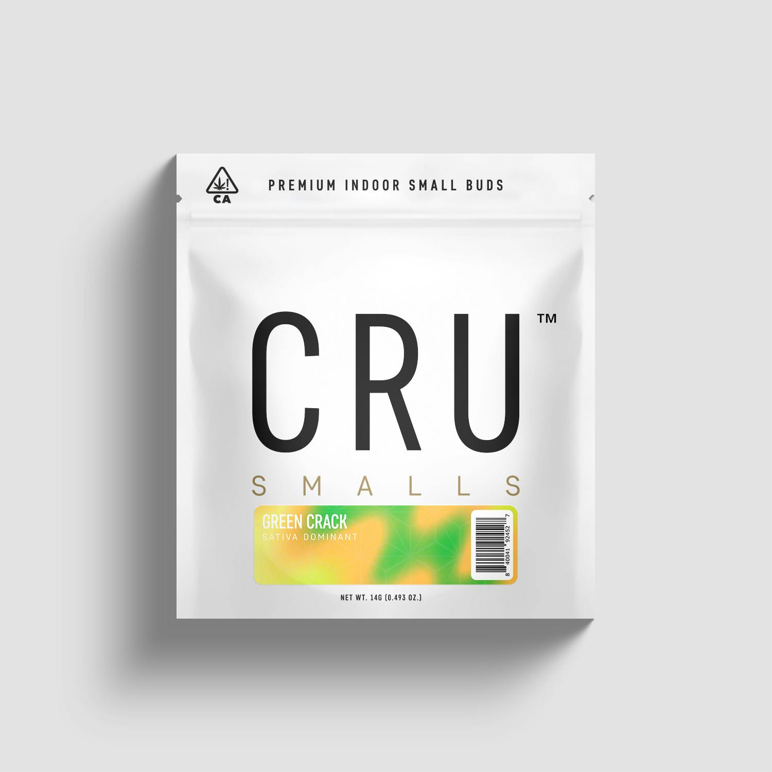 CRU Cannabis - Green Crack (14 Grams Smalls Flower) - 1