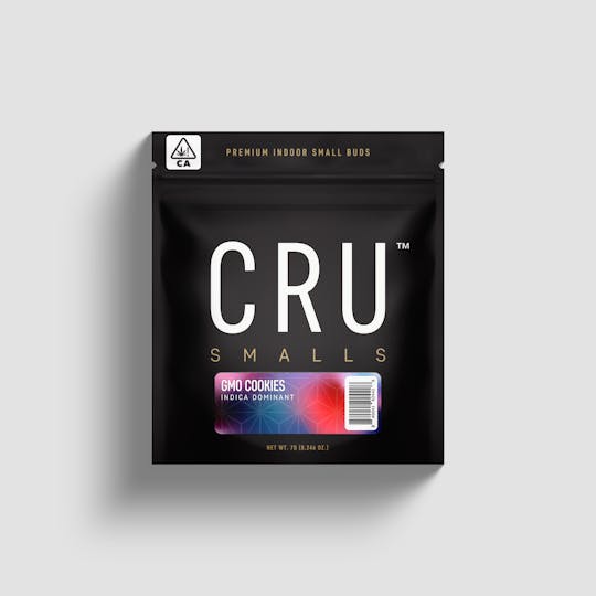 CRU Cannabis - GMO Cookies (7 Grams Smalls Flower) - 1
