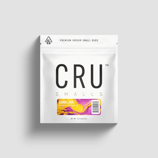 CRU Cannabis - Guava Lava (7 Grams Smalls Flower) - 1