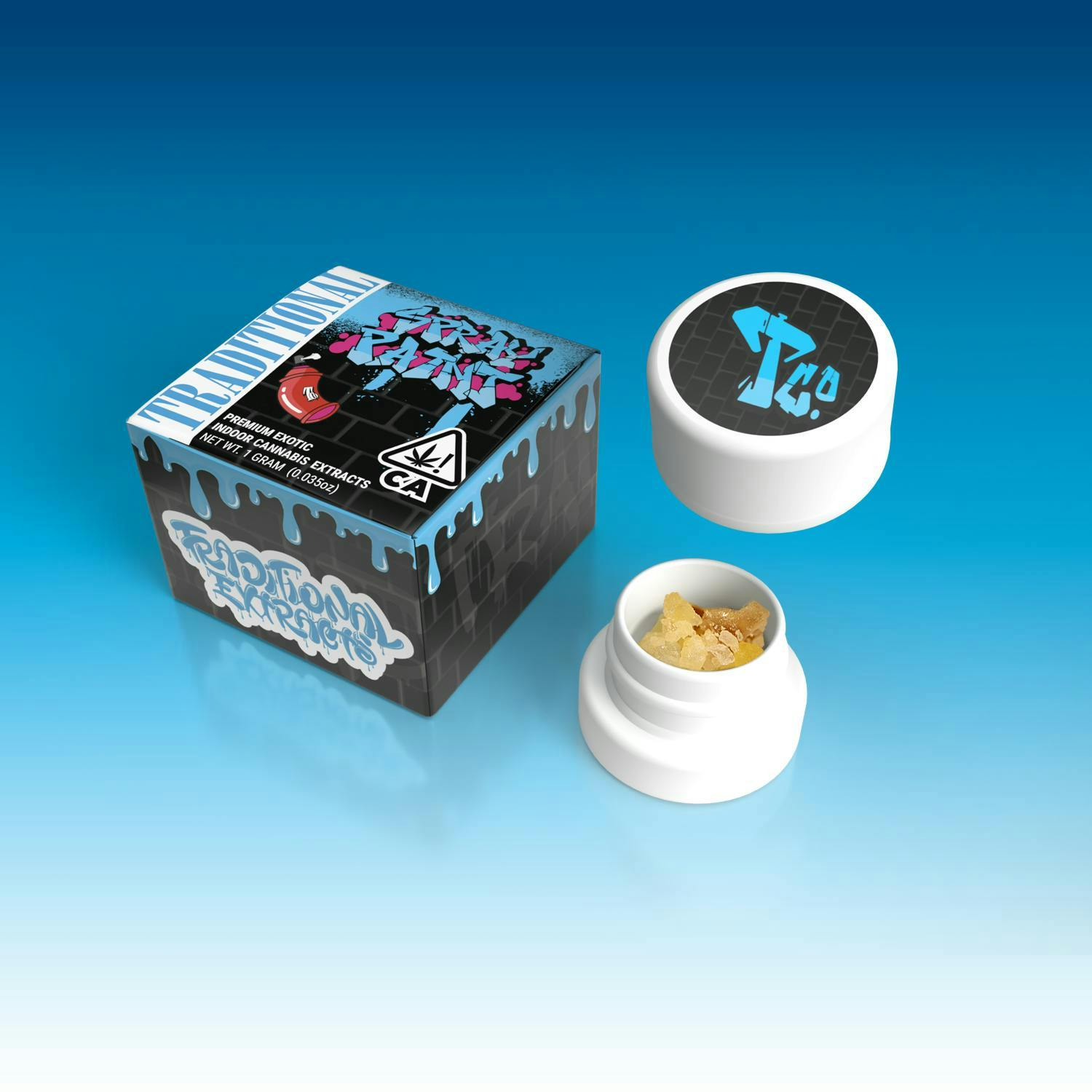 Traditional - Traditional - Spray Paint Diamonds & Sauce 1g - 1