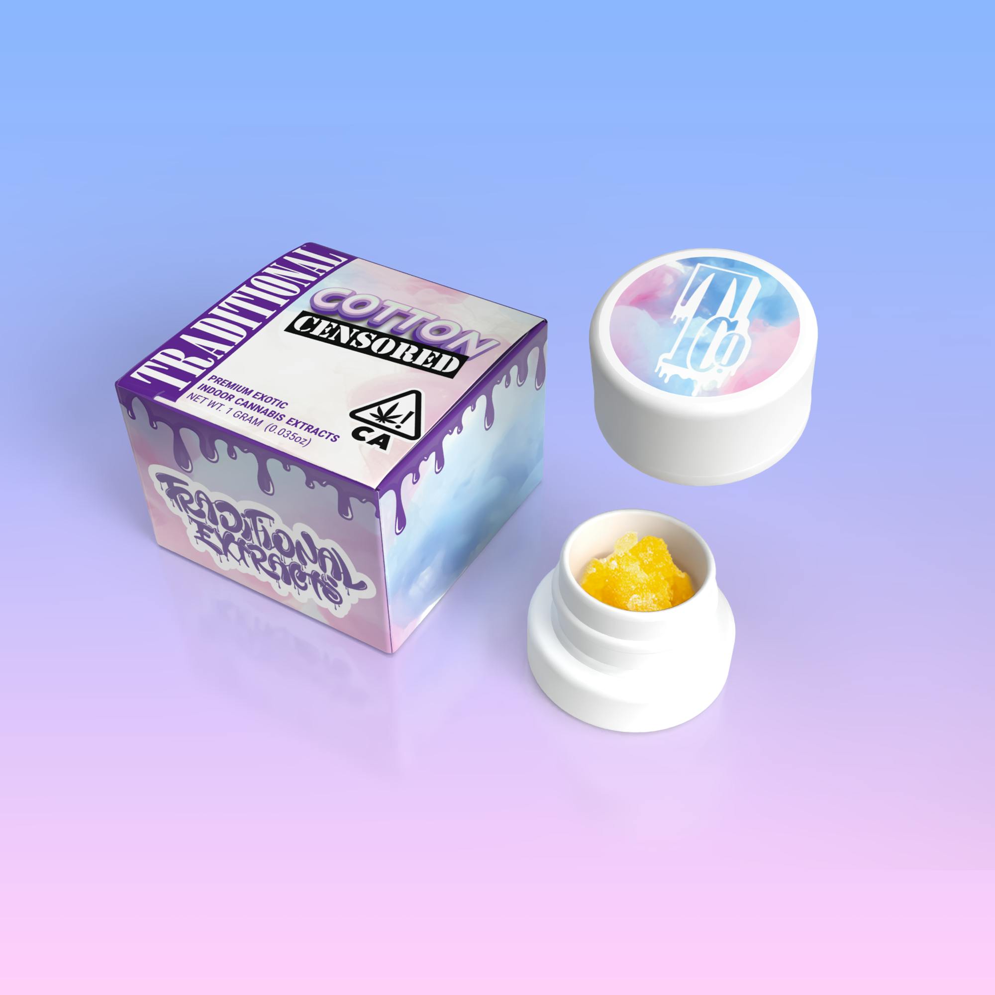 Traditional - Traditional - Cotton Censored Sugar & Sauce 1g - 1