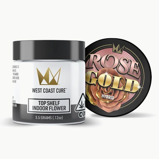 West Coast Cure - Rose Gold - 3.5G Top Shelf Flower - 1