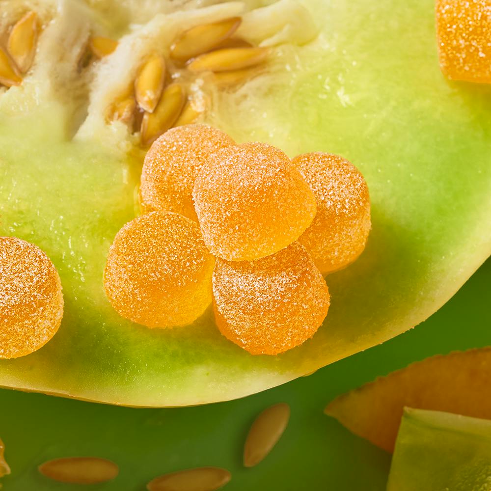 Mindy’s Edibles - Honey Sweet Melon 1:1 Gummies | 50mg | 20ct | 2.5mg/ea - 1