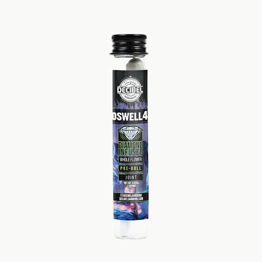 Decibel Gardens - Roswell 47 (Diamond Infused Preroll) - 1