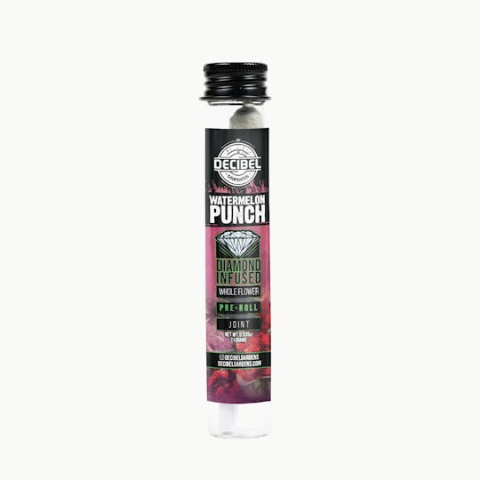 Decibel Gardens - Watermelon Punch (Diamond Infused Preroll) - 1