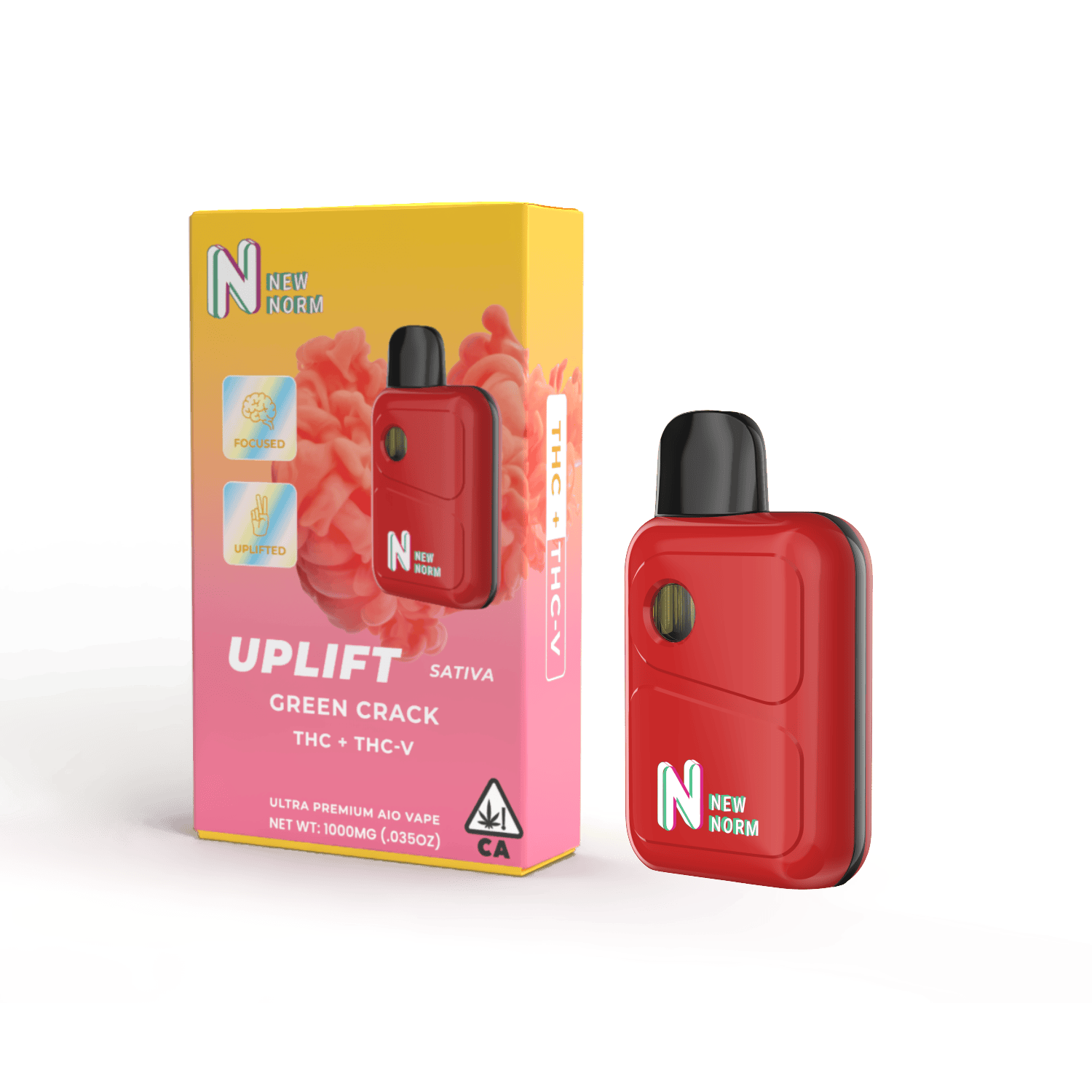 New Normal - New Normal | Effect | Uplift Green Crack | Disposable | 1g - 1