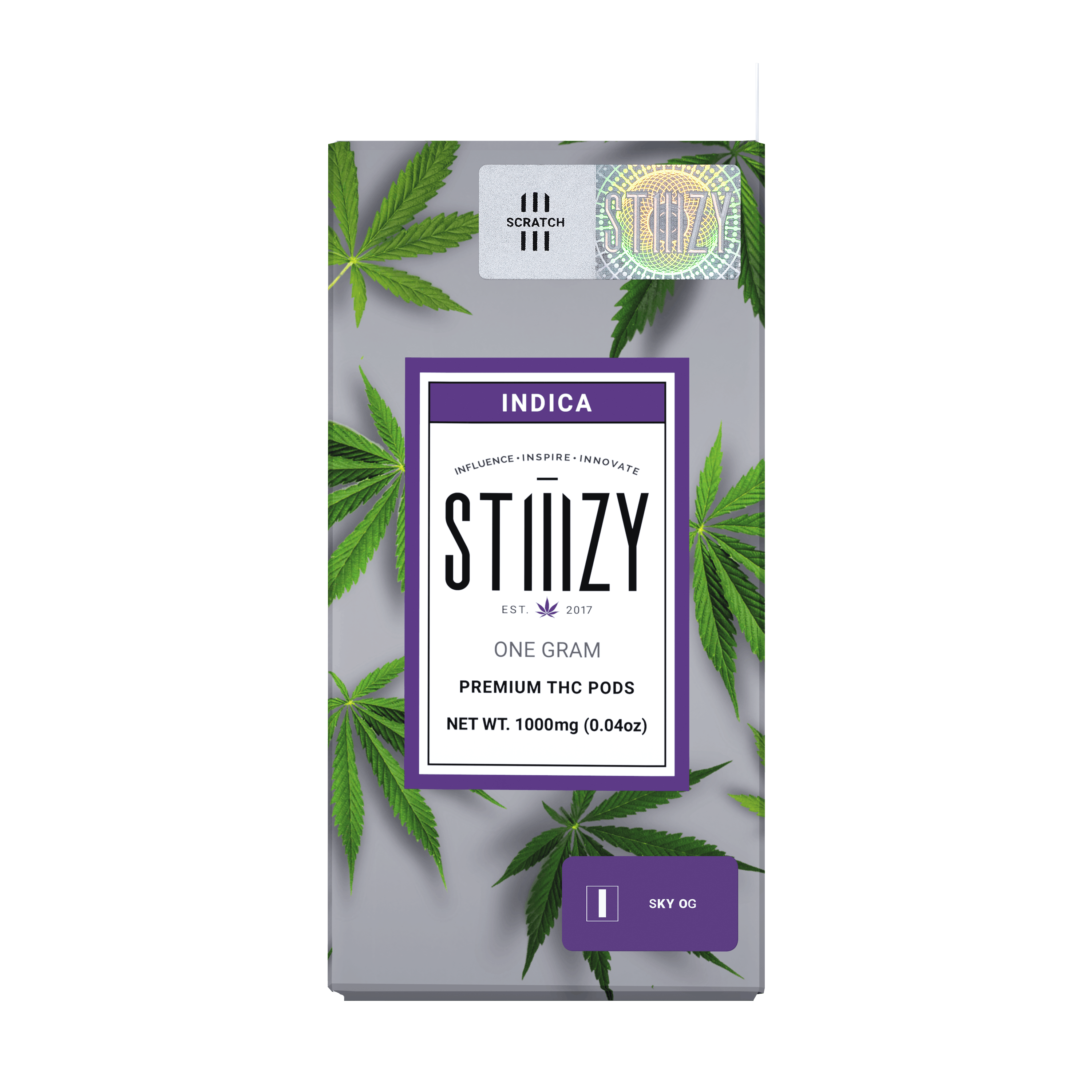 STIIIZY - Vape Cartridge - SKY OG 1G Original THC Pod - STIIIZY - 1