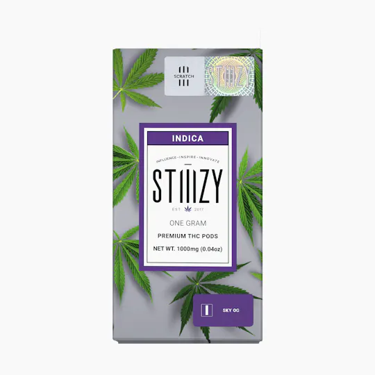 STIIIZY - Vape Cartridge - SKY OG 1G Original THC Pod - STIIIZY - 1