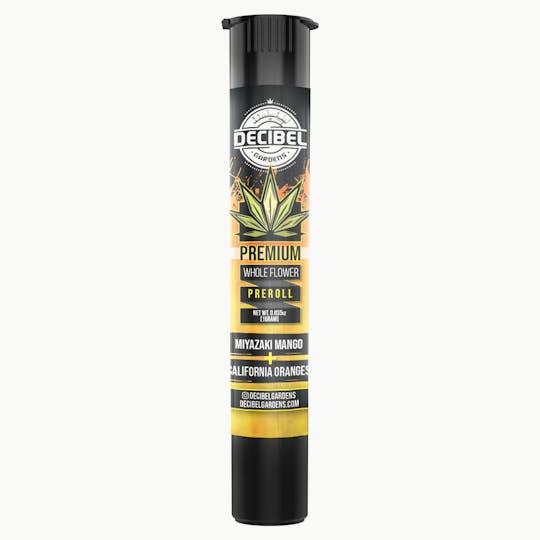 Decibel Gardens - Cali-O x Miyazaki Mango (1g Preroll) - 1